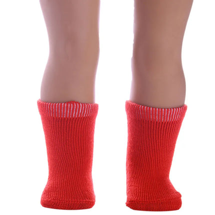 Pop Solid Color Striped Stocking For 18Inch American Doll&43Cm Reborn Baby Doll Clothes Accessories,Our Generation Girl's Toys