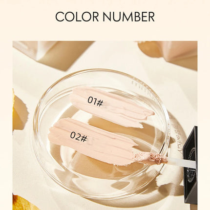 Face Liquid Foundation Full Concealer Makeup Waterproof Base Brighten Whitening Cover Dark Circles Hydrating Foundation Cosmetic