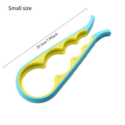 1PC 4-in-1 Multi-Function Non-Slip Kitchen Bottle Opener Twist Can Opener Labor-Saving Bottle Lid Opener for Easy Home Use