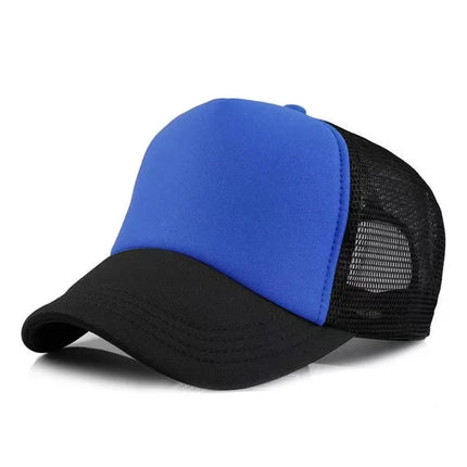 Customized Logo Mesh Baseball Caps Men Women 5 Panel Cheaper Trucker Hats Sports Team Snapback Caps Summer Sun Dad Hat Gorras