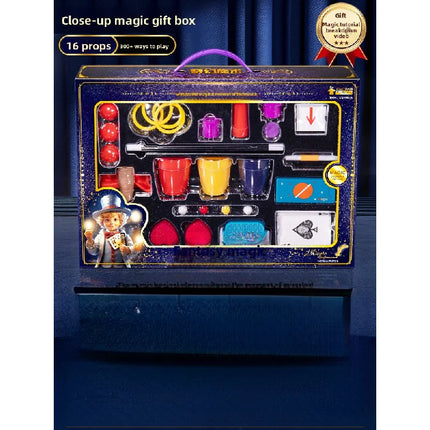Fantastic Magic Trick Gift Box Set Awesome Poker Show Props Toy for Children Creative Birthday Present Home Party Performance