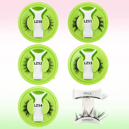 3D Magnetic False Eyelashes Tweezer Set Reusable Natural Eyelashes Mink False Lash Professional Eyelash Extension Makeup Tool
