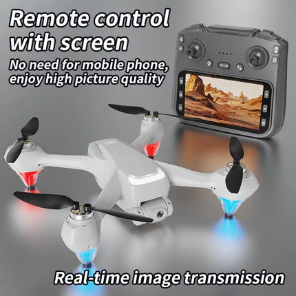 AE9 New GPS Drone RC 8K Dual Camera 5G Laser obstacle avoidance 4.5-inch LCD intelligent screen control long endurance RC Toy