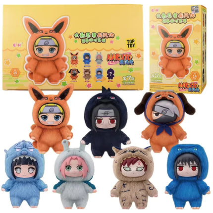 @HOT Eaki Naruto Blind Box Shippuden Beast Party Series Plush Doll Cute Hand-Made Custom Gift Ornaments For Men And Women