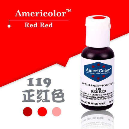 Americolor 22 colors Food Grade Dyeing Pigment Crystal Colorant Epoxy DIY Candle Soap Coloring Handmade Crafts Pigment