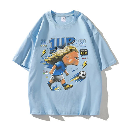 Norway T Shirt Men Kawaii Cartoon High Quality Cotton T-shirt Tees Tops Clothing Harajuku Casual Tshirt