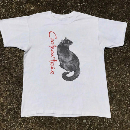 Cocteau Twins Shirt Cocteau Twins Band White Unisex T-shirt Men Women Summer Short Sleeve Crew Neck Cotton Tee