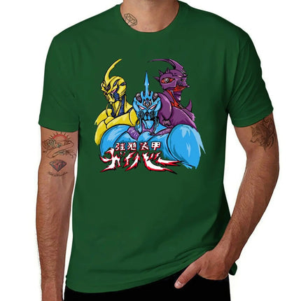 Bio Booster Armor Guyver 1, 2 & 3 T-Shirt Black Heavyweight Customized T-Shirts for Men Pack