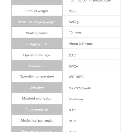 AOCHUAN 3-Axis Handheld Gimbal Stabilizer SmartXE for Smartphone for iPhone Android AI Face Tracking TikTok Vlog