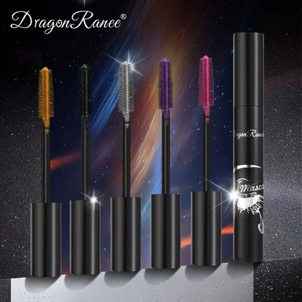 Colorful Waterproof Mascara Blue Purple Pearl Mascara Dense Eye Makeup Bronze Fine Diamond Silver Mascara Cream Cosmetics Makeup