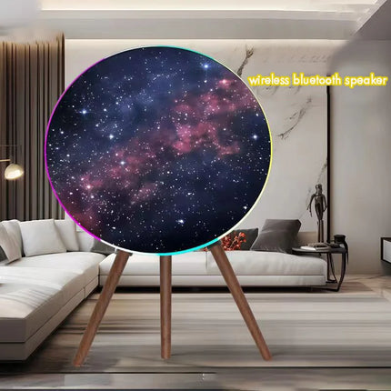 High-Power Flying Saucer All-In-One Bluetooth Speaker 360° Surround Sound Home Wireless Outdoor Portable Sound System