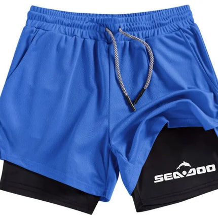 Summer sea doo Shorts Men Male Breathable Tennis padel Shorts Quick-Drying Badminton Men's short pant Outdoor Running Shorts