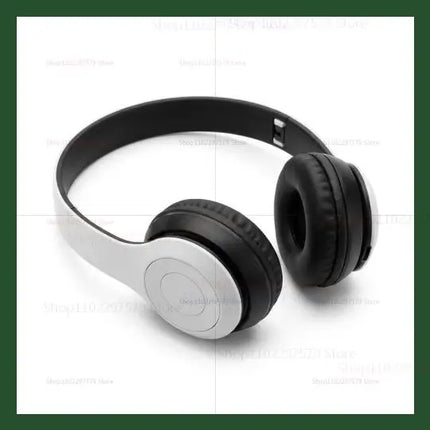 Wireless Bluetooth Headphones Head Mounted P47 Foldable Bass Sport Earphones Universal for Mobile Computer PC Gaming Running Gym