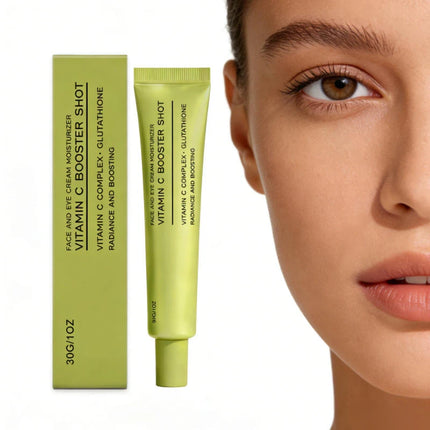 Vitamin C Booster Shot Face Cream With Glutathione And Niacinamide For Dark Spot Care,Improves Fine Lines,Korean Glass Skin Care