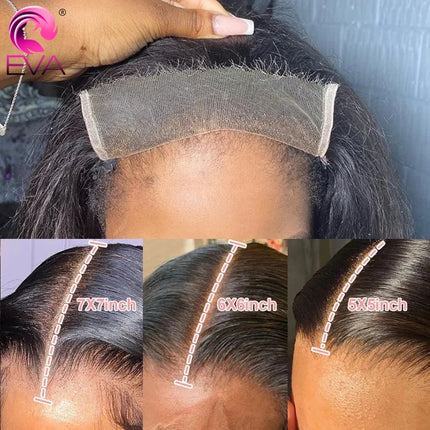 7x7 6x6 5x5 HD Lace Closure Straight Human Hair Melt Skins Pre Plucked 13x6 HD Lace Frontal Only Virgin Hair 2x6 HD Lace Closure