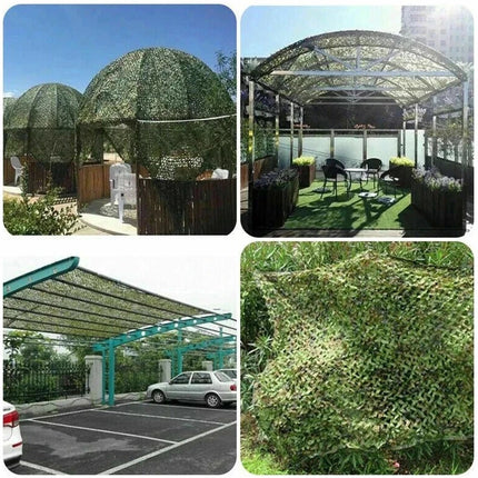 Premium Camouflage Netting for Camping Shade and Concealment Woodland Camouflage Party Decoration Halloween