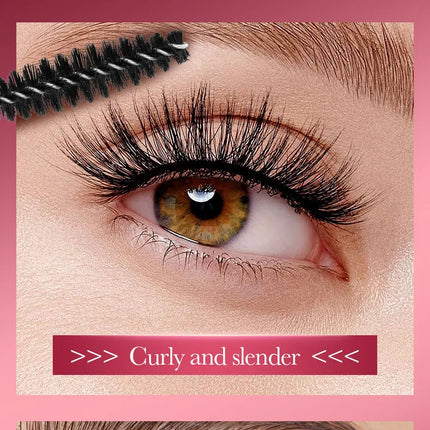 Waterproof Mascara Eyelashes Lengthening Long Lasting Silky Lash Black Eyelashes Extension Make Up Beauty Eye Korean Cosmetic