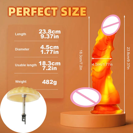 Sex Machine Sav Elastic Contraction Adapter for V-U-LOCK Attachments Dildo Saber Jigsaw Reciprocating Saw A Large Animal Dildo
