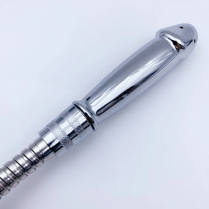 Metal Dildos Anal Douche Enema Syringe Anal plug Shower Head Anal Cleaning Kit Butt Plug Bathroom Supplies Adult Gay Sex Toys