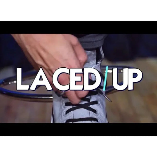 Laced Up By Donnovan Mount Close Up Magic Tricks Anytime Anywhere Professional Magic Gimmicks Magician Shoes Illusions Street