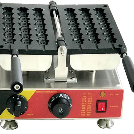 Mini Non-Stick Waffle Machine: Non-stick Coating for Painless Cleaning, Lightweight & Portable. Make Fluffy Waffles Anytime