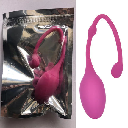 Silicone Weighted Kegel Balls, Teardrop Shaped Ben Wa Balls with Pull Tabs, 3 Colors for Women 18+