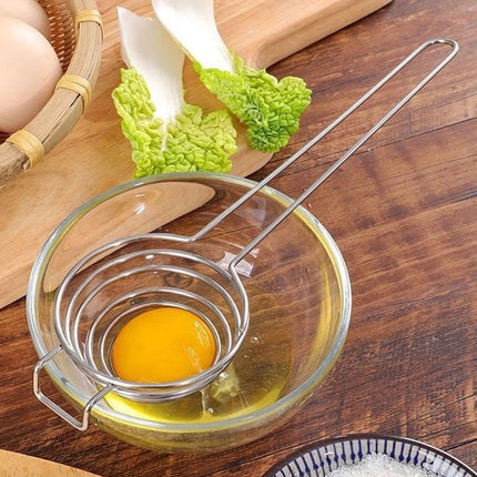 1PC Stainless Steel Egg Yolk Separator Strainer Gadget Handy Separating Tool For Home Baking Cooking Accessories Gift