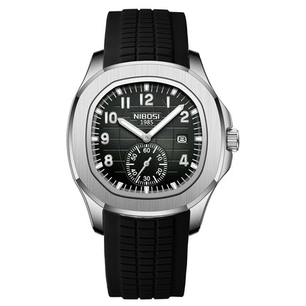NIBOSI New Mens Watches Top Brand Luxury AQUANAUT Quartz Watches for Men Waterproof Luminous Auto Date Male Watch Reloj Hombre