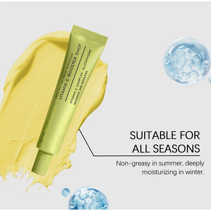 Vitamin C Booster Shot Face Cream With Glutathione And Niacinamide For Dark Spot Care,Improves Fine Lines,Korean Glass Skin Care