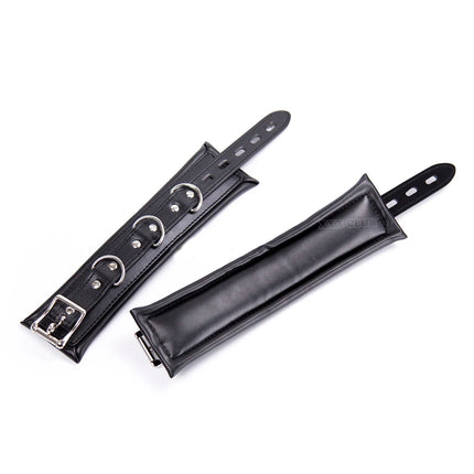 Thierry Handcuffs  to Anal Plug Wrist Ankle Cuffs Bondage Restraints Fetish Bdsm Kit Adult Games Product Sex Toys for Women Men
