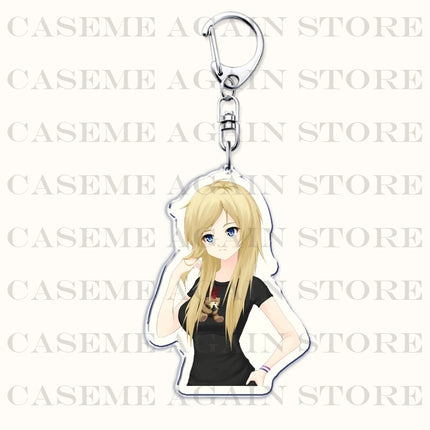 Popular Game Class of 09 Figures Keychains for Accessories Bag Nicole Jecka Kylar Kelly Karen Ari Keyrings Jewelry Friends Gifts