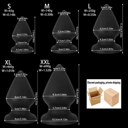 XXXL Fisting Butt Plug Training Dilator Small Huge Anal Plug Super Soft Anal Toys Suction Cup Big Sex Toy For Men Women Buttplug