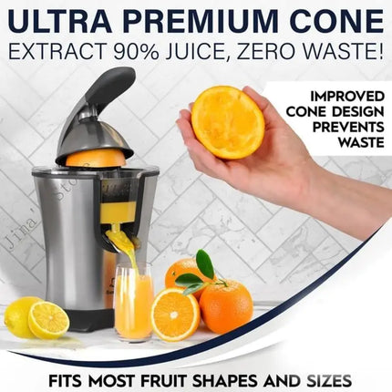Electric Citrus Juicer for Orange Lemon Grapefruit 150W Motor Citrus Squeezer