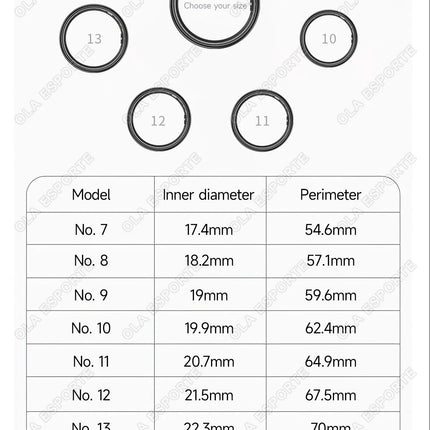 Ola Esporte Smart Ring Gestures Brush Video 5ATM Waterproof Remote Camera Heart Rate Blood Pressure Monitoring Sports Smartring