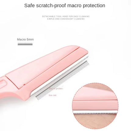 1/3-Piece Folding Facial Shaver, Facial Eyebrow Trimmer, Eyebrow Razor, Anti-Scratch Razor, Makeup Tools, Unisex Facial Razor