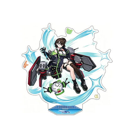 Azur Lane Acrylic Stand Keychain 2026 New Battle Ship Style Enterprise Belfast Takao Sovetsky Soyuz Character Merch