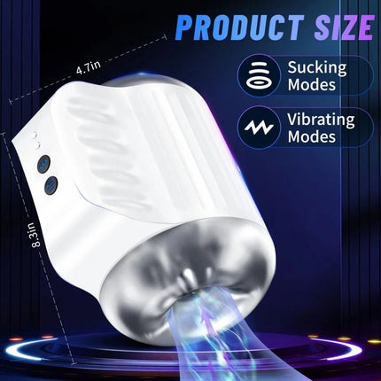 Masturbator Cup For Men Blowjob Sex Machines Male Sucking Vibrator Penis Trainer Penetration Sex Toys Pocket Pussy Adult Goods