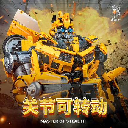 High Quality Big Transformation Robot Building Blocks Toys Primed Robot Creative Bricks Mecha Model Gifts for Children Adults