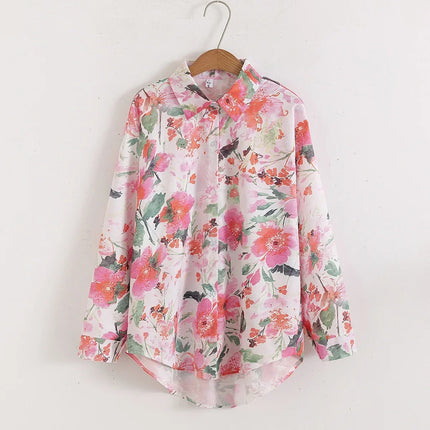 Blouse Fashion T Shirt Woman Casual Summer Tees Streetwear Print Tshirt Autumn Shirts for Women Clothes Vintage T-Shirts Y2k Top