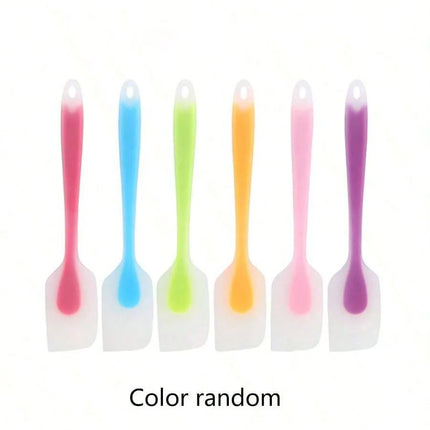 1/2/3/4/6pcs,Mini Silicone Spatula, High Temperature Resistant Cream Spatula, Mixing And Baking Tools, Kitchen Utensils