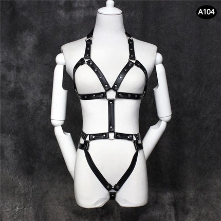 Body bondage harness leather belt erotic clothes sexy lingerie adult games restraints sex toys for couples women bdsm tools