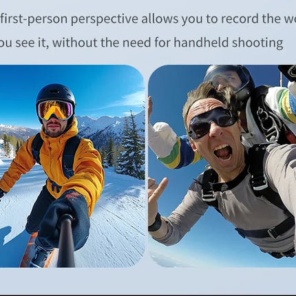 Y360 4K Ultra HD Action Camera With Flip Screen Recording VLOG-Ready Image Stabilization Wide-Angle Lens Cycling Camera