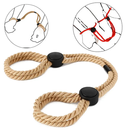 Cotton Rope Handcuffs Ankle Cuffs Adult Game bdsm bondage Sex Toys Sexy Sm Restraints Hand Wrist BDSM Binding Toys for Sex