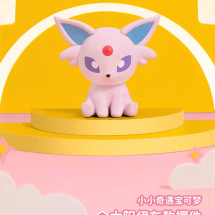 New in Stock Genuine Funism Pokémon Eevee Little Adventure Mini Figure Ornament  Animation Peripheral Gift