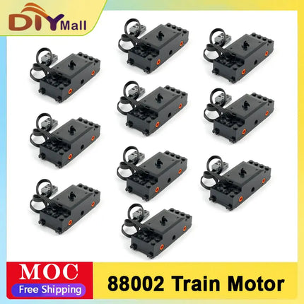 RC Electronic Building Block Power Accessories 88002 Train Motor Functions Refit Scientific Creative DIY Car Truck Bricks