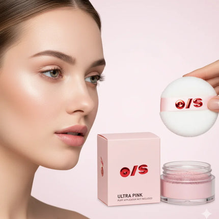 Ultimate Blurring Setting Powder Ultra Pink Shade For Fair To Medium Skin Tones Matte Finish