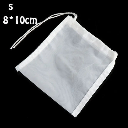 1PC 200mesh Reusable Food Special Cooking Colander Cheese cloth Nut Milk Bag Nylon Fine Mesh Coffee Filter