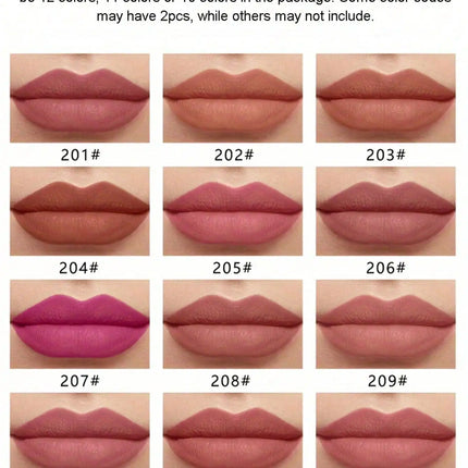 12pcs Lip Liner Pen 12 Colors Professional Lip Liner Pencil and Matte Lip Non-stick Cup Nude Lipstick Pencil SET lip liner set