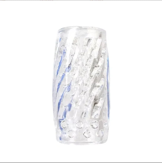 Male TPE Masturbation Cup, 3D Particle Design, Can Be Used for Penis Training, Adult Sex Toy for Delaying Ejaculation, Sex Toys