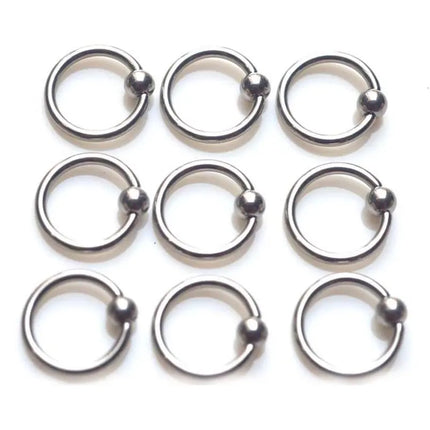 45/90PCS Stainless Steel Body Piercing Jewelry Nose Ring Tongue Bars Navel Eyebrow Lip Labret Piercing Jewelry Horseshoe Rings
